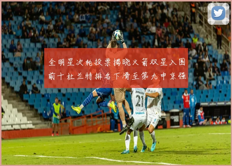 全明星次轮投票揭晓火箭双星入围前十杜兰特排名下滑至第九申京强势晋级第十位